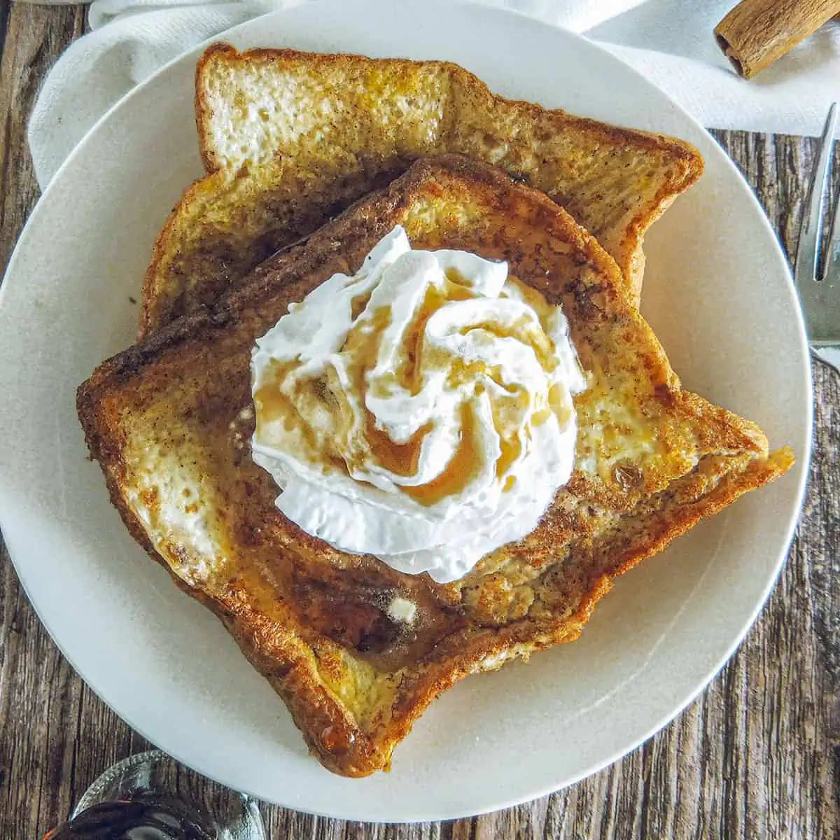 Baileys French Toast Square Image.