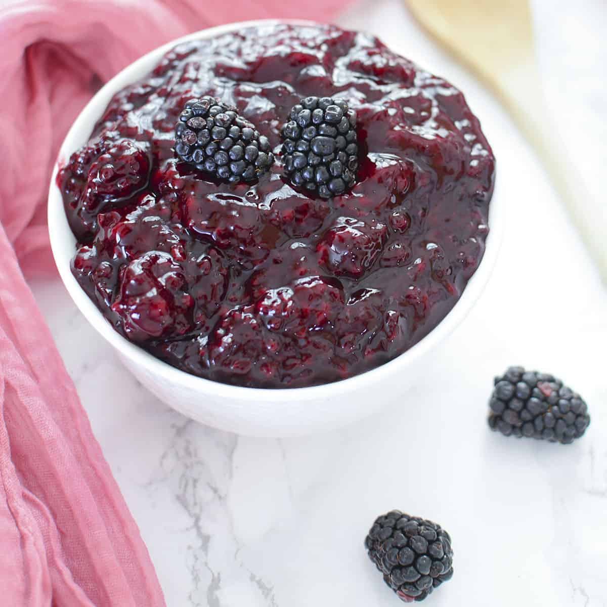 How To Make Blackberry Pie Filling | The Salty Pot