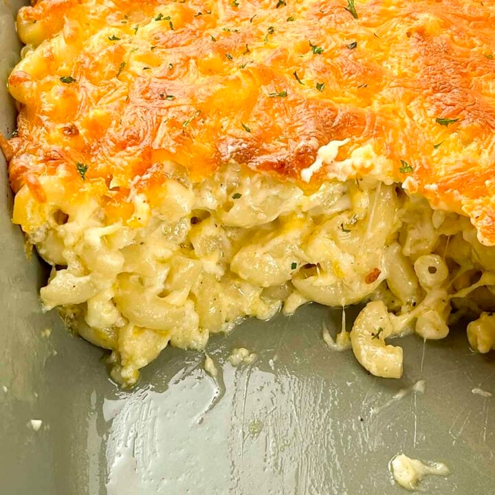 4 cheese mac and cheese square image 2