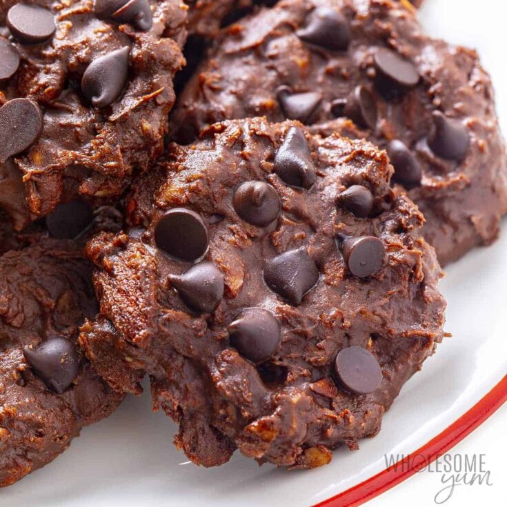 Image for Keto No Bake Cookies (Sugar Free, Easy!)