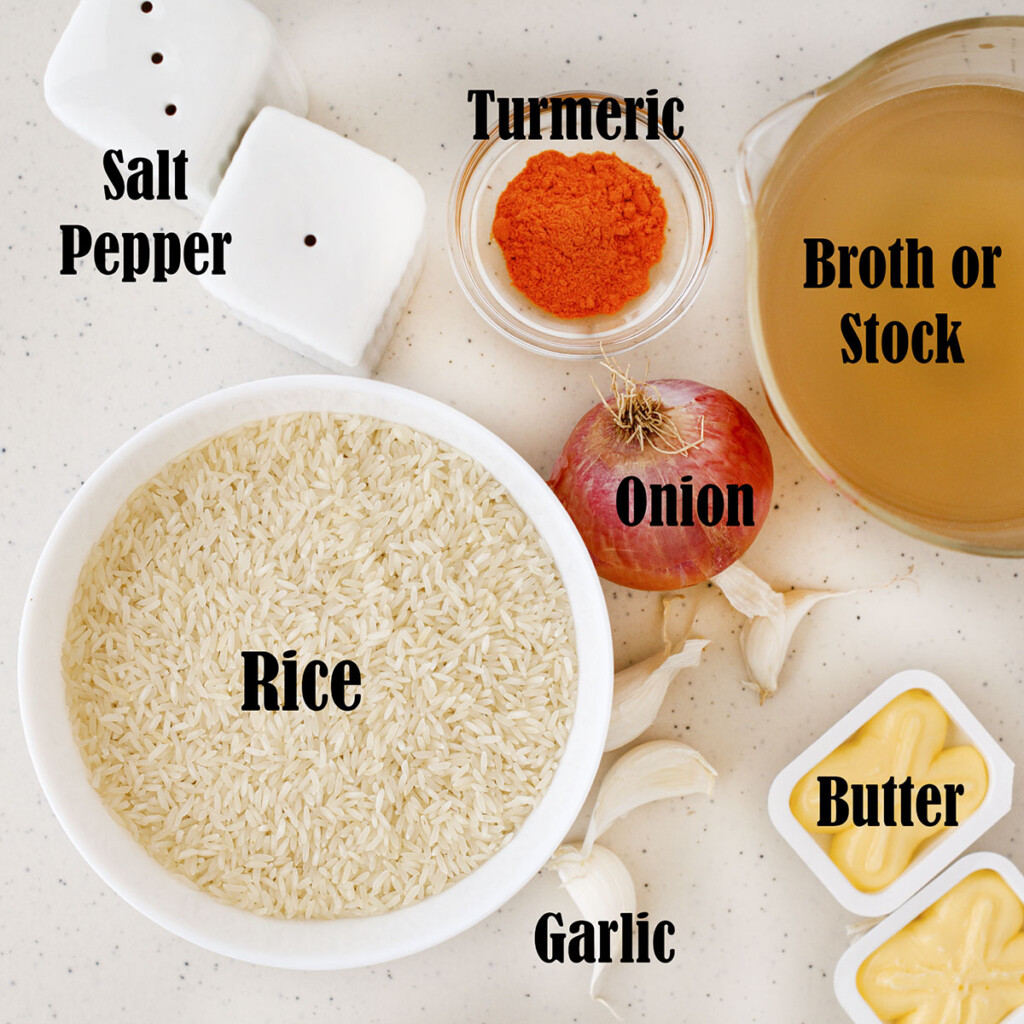 Tumeric Rice Packet Turmeric Rice - Buttery and Delicious