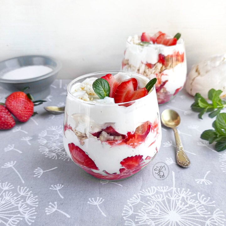 Eton Mess Parfaits The Salty Pot Square Image