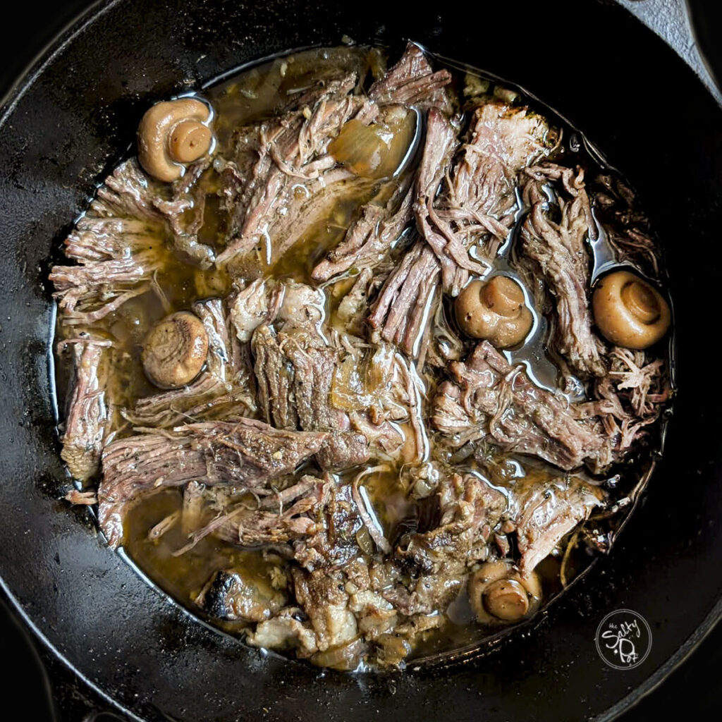 Dutch oven roasted beef