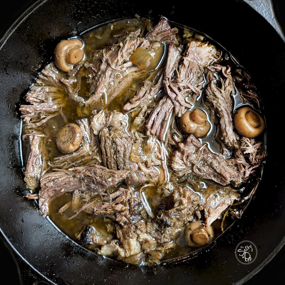 Dutch oven roasted beef