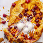Nectarine Galette square image.