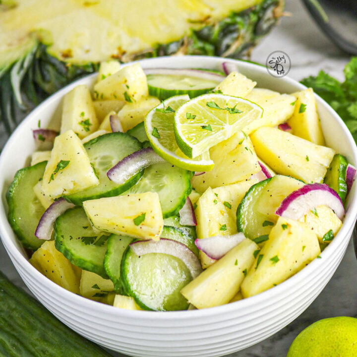 Crisp Cucumber and Pineapple Salad Recipe