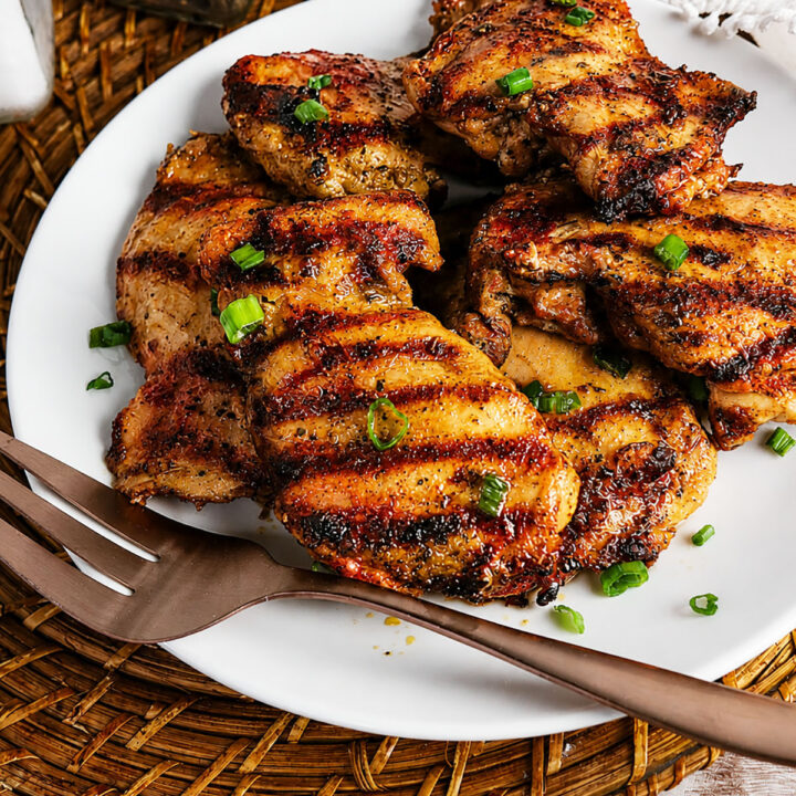 Grilled Boneless Chicken Thighs Recipe