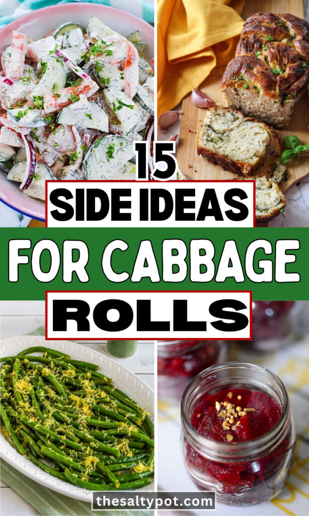 Easy and Delicious Side Ideas for Cabbage Rolls
