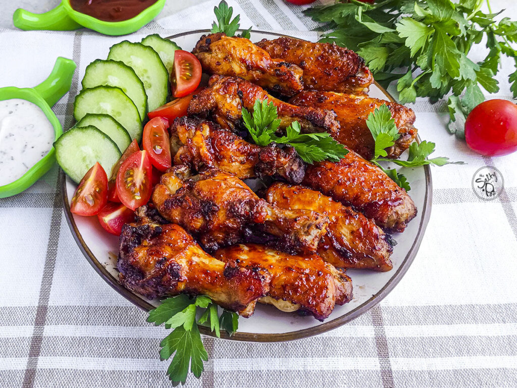 Featured Image of BBQ chicken Wings