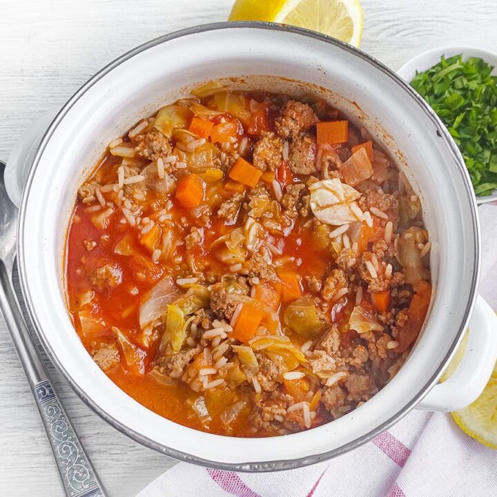 Cabbage Roll Soup